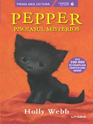 cover image of Pepper, pisoiasul misterios
